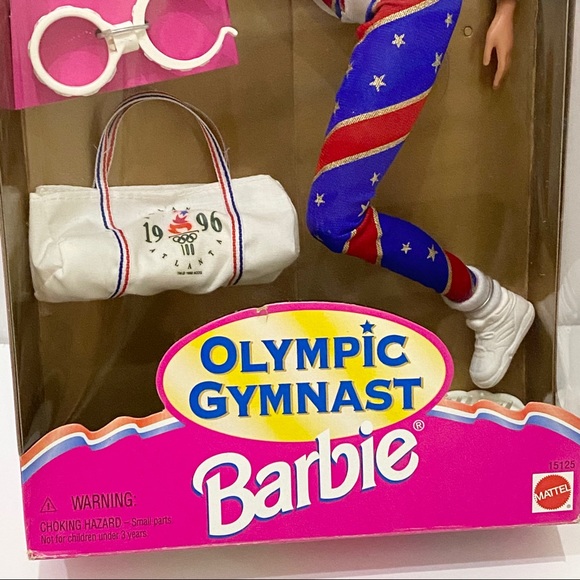 Vintage 1996 Olympic Gymnastic Barbie Doll - Picture 7 of 11